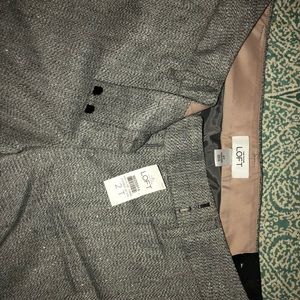 Dress pants with a hint of sparkle.